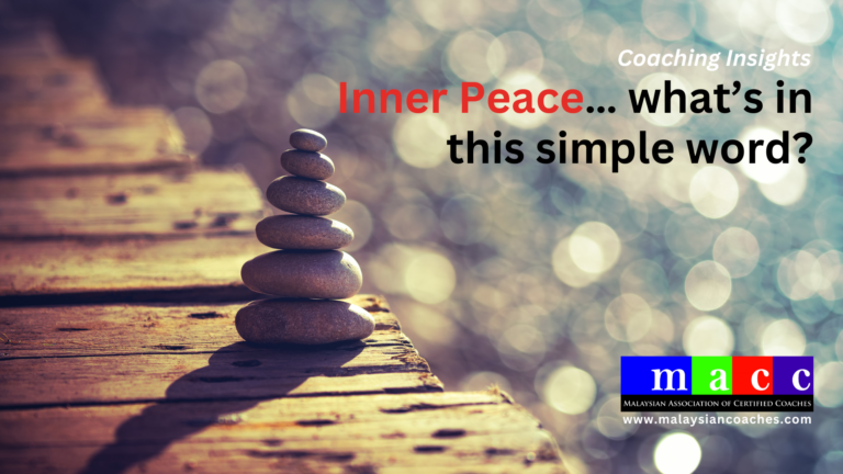 Inner Peace… what’s in this simple word?